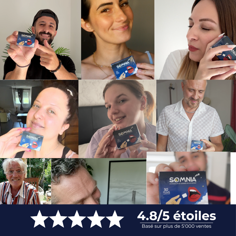 SOMNIA – Solution naturelle pour s’endormir vite et bien